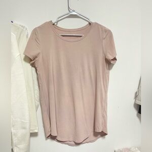 Lululemon Love Crewneck T-Shirt Blush Pink Women's Top